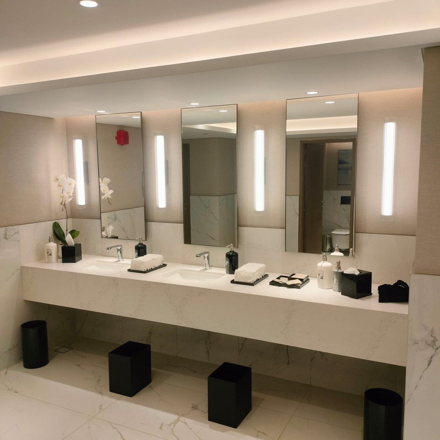 Pool Changing Room & Lobby project photo