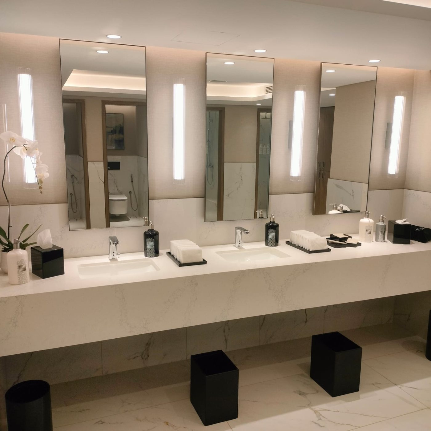 Pool Changing Room & Lobby project photo